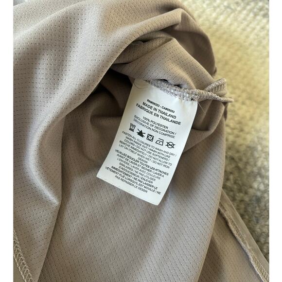 Nike Gray Fitted Ribbed Polo Sweatshirt - Picture 7 of 11